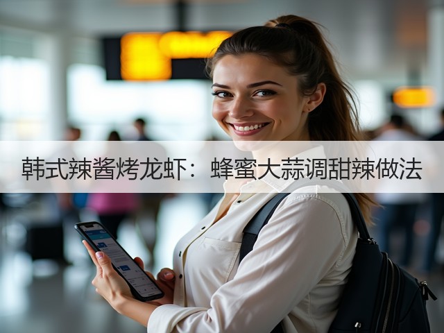 韩式辣酱烤龙虾：蜂蜜大蒜调甜辣做法(图2)