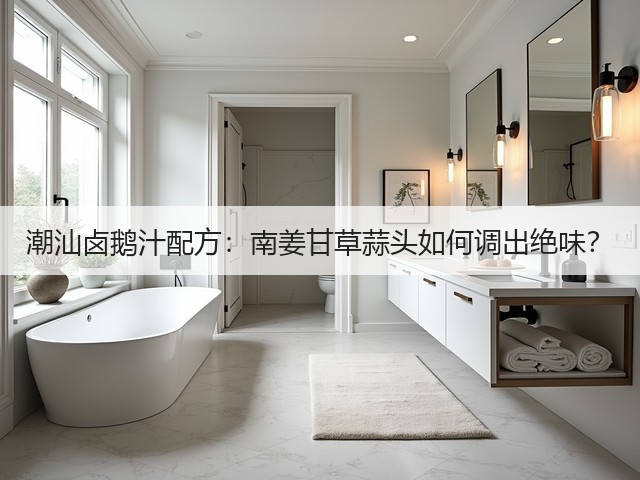 潮汕卤鹅汁配方：南姜甘草蒜头如何调出绝味？(图2)