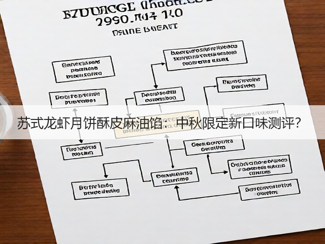 苏式龙虾月饼酥皮麻油馅：中秋限定新口味测评？(图1)