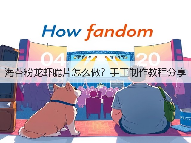 海苔粉龙虾脆片怎么做？手工制作教程分享(图3)