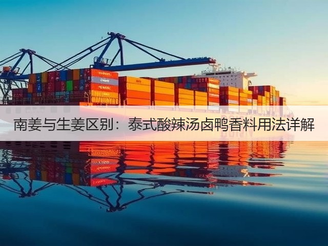 南姜与生姜区别：泰式酸辣汤卤鸭香料用法详解(图2)