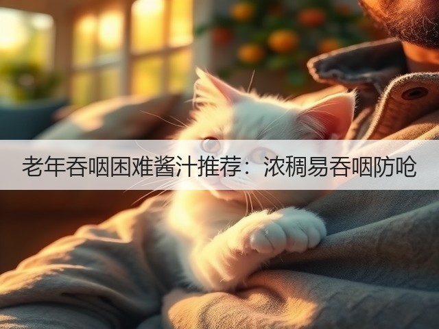 老年吞咽困难酱汁推荐：浓稠易吞咽防呛(图2)