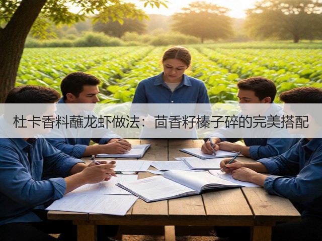 杜卡香料蘸龙虾做法：茴香籽榛子碎的完美搭配(图2)
