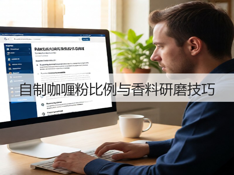 自制咖喱粉比例与香料研磨技巧