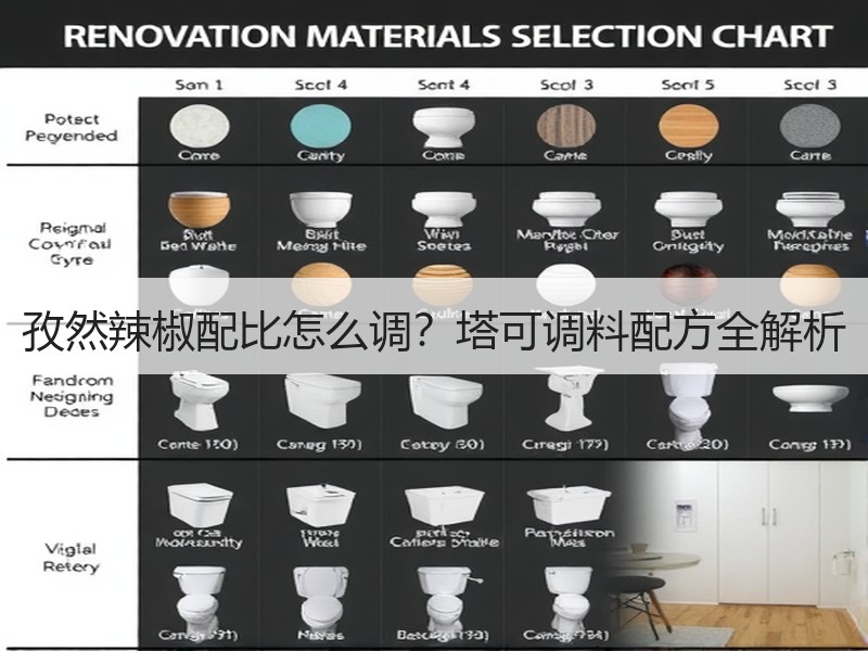 孜然辣椒配比怎么调？塔可调料配方全解析