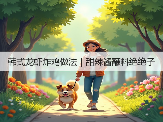韩式龙虾炸鸡做法|甜辣酱蘸料绝绝子(图1) 韩式龙虾炸鸡做法|甜辣酱蘸料绝绝子(图1)