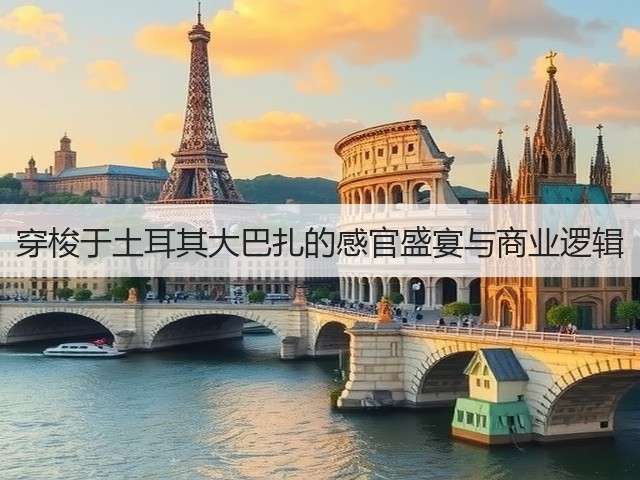 穿梭于土耳其大巴扎的感官盛宴与商业逻辑(图1) 穿梭于土耳其大巴扎的感官盛宴与商业逻辑(图1)