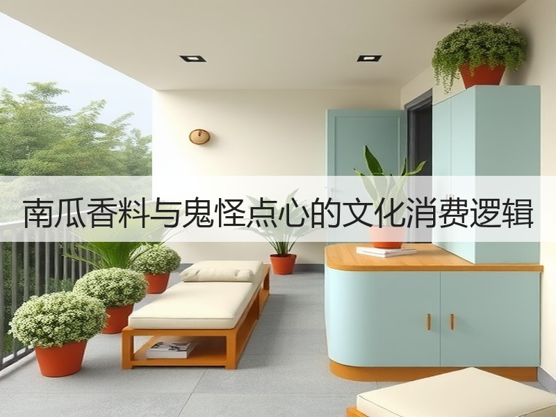 南瓜香料与鬼怪点心的文化消费逻辑