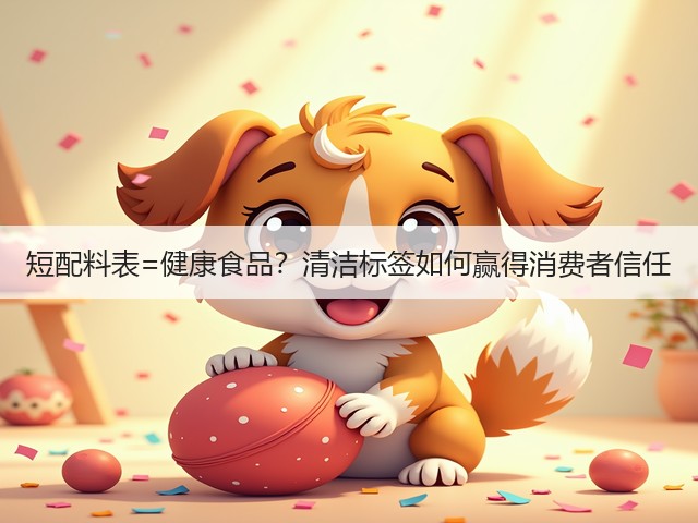 短配料表=健康食品?清洁标签如何赢得消费者信任(图3) 短配料表=健康食品?清洁标签如何赢得消费者信任(图3)