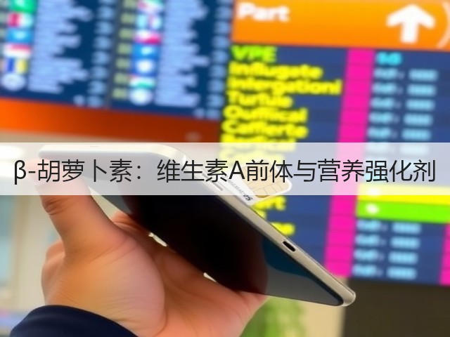 β-胡萝卜素:维生素A前体与营养强化剂(图3) β-胡萝卜素:维生素A前体与营养强化剂(图3)