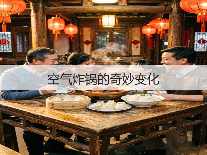 空气炸锅的奇妙变化