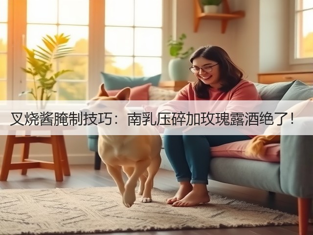 叉烧酱腌制技巧:南乳压碎加玫瑰露酒绝了!(图3) 叉烧酱腌制技巧:南乳压碎加玫瑰露酒绝了!(图3)