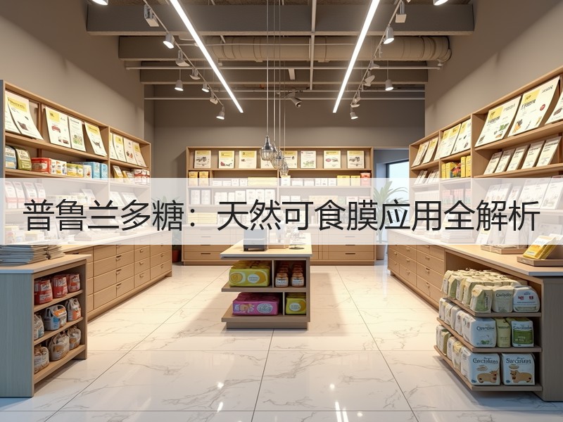 普鲁兰多糖：天然可食膜应用全解析