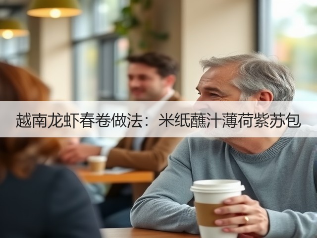 越南龙虾春卷做法:米纸蘸汁薄荷紫苏包(图3) 越南龙虾春卷做法:米纸蘸汁薄荷紫苏包(图3)