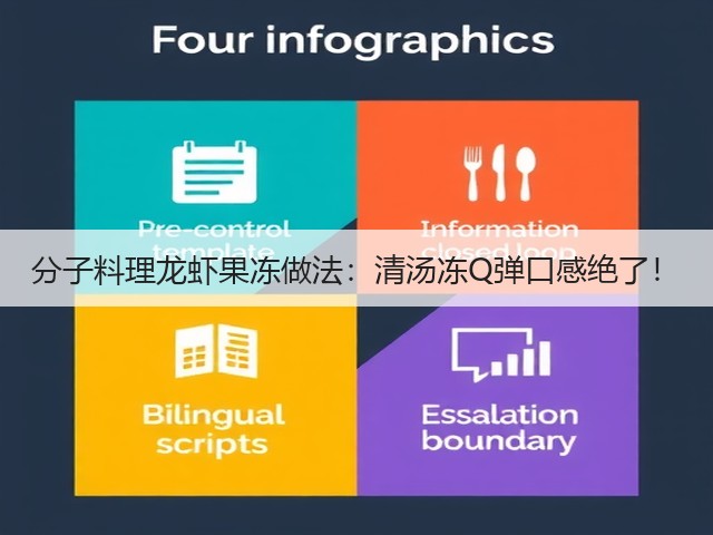 分子料理龙虾果冻做法:清汤冻Q弹口感绝了!(图2) 分子料理龙虾果冻做法:清汤冻Q弹口感绝了!(图2)