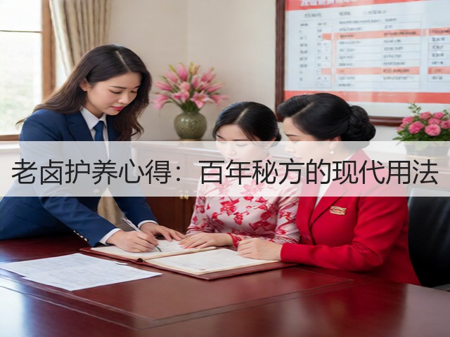 老卤护养心得:百年秘方的现代用法(图2) 老卤护养心得:百年秘方的现代用法(图2)