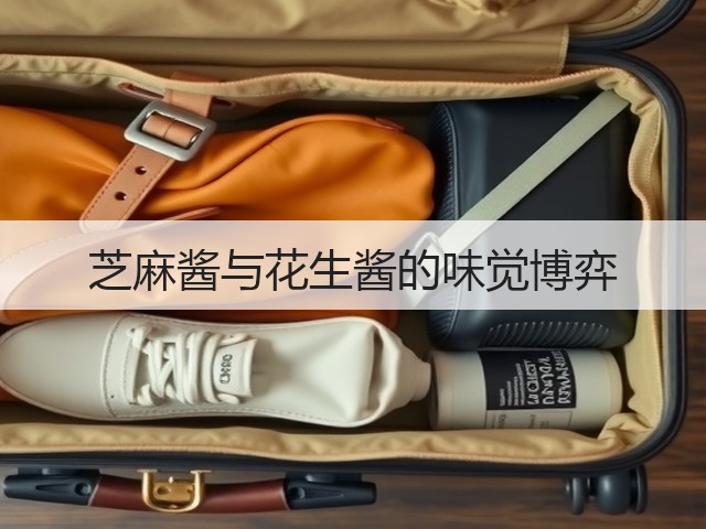 芝麻酱与花生酱的味觉博弈(图1) 芝麻酱与花生酱的味觉博弈(图1)
