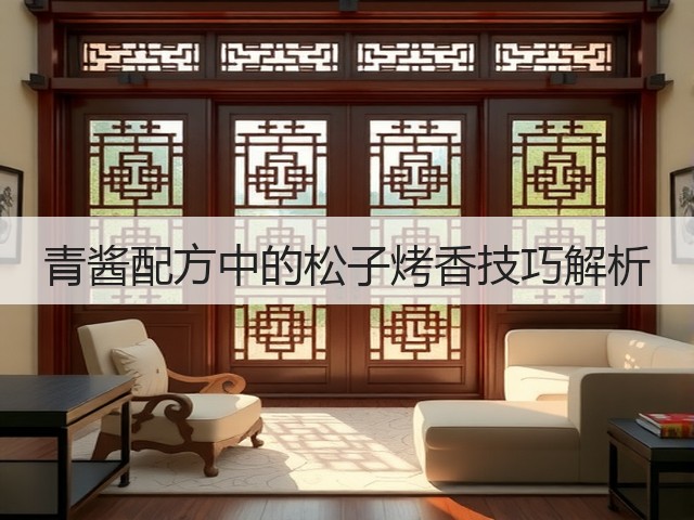 青酱配方中的松子烤香技巧解析(图2) 青酱配方中的松子烤香技巧解析(图2)