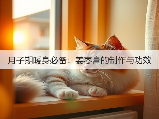 月子期暖身必备:姜枣膏的制作与功效(图3) 月子期暖身必备:姜枣膏的制作与功效(图3)