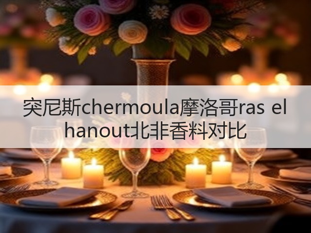 突尼斯chermoula摩洛哥ras el hanout北非香料对比(图3) 突尼斯chermoula摩洛哥ras el hanout北非香料对比(图3)