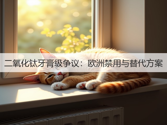 二氧化钛牙膏级争议:欧洲禁用与替代方案(图1) 二氧化钛牙膏级争议:欧洲禁用与替代方案(图1)