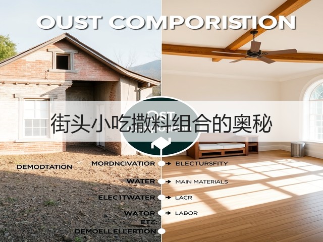 街头小吃撒料组合的奥秘(图3) 街头小吃撒料组合的奥秘(图3)