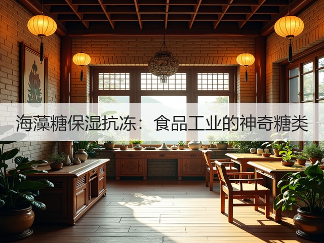 海藻糖保湿抗冻:食品工业的神奇糖类(图1) 海藻糖保湿抗冻:食品工业的神奇糖类(图1)