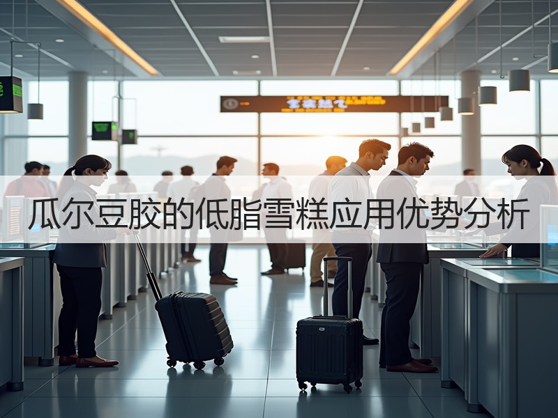 瓜尔豆胶的低脂雪糕应用优势分析