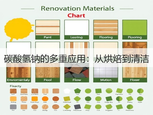 碳酸氢钠的多重应用:从烘焙到清洁(图2) 碳酸氢钠的多重应用:从烘焙到清洁(图2)