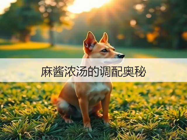 麻酱浓汤的调配奥秘(图2) 麻酱浓汤的调配奥秘(图2)