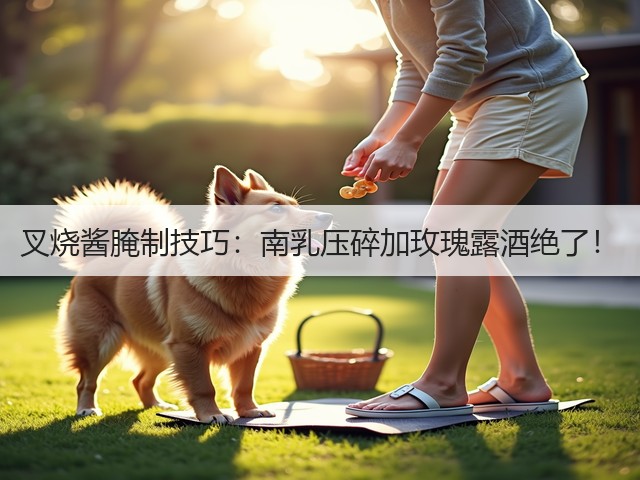 叉烧酱腌制技巧:南乳压碎加玫瑰露酒绝了!(图1) 叉烧酱腌制技巧:南乳压碎加玫瑰露酒绝了!(图1)