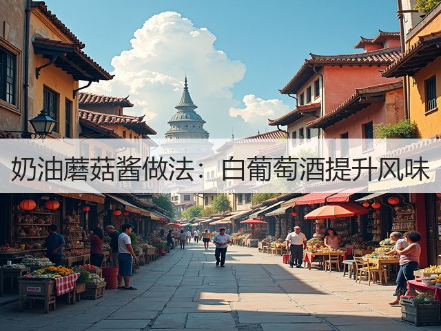 奶油蘑菇酱做法:白葡萄酒提升风味(图1) 奶油蘑菇酱做法:白葡萄酒提升风味(图1)