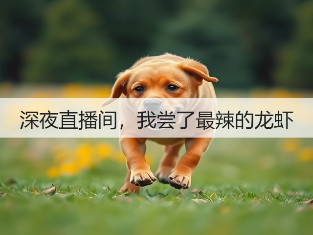深夜直播间,我尝了最辣的龙虾(图1) 深夜直播间,我尝了最辣的龙虾(图1)