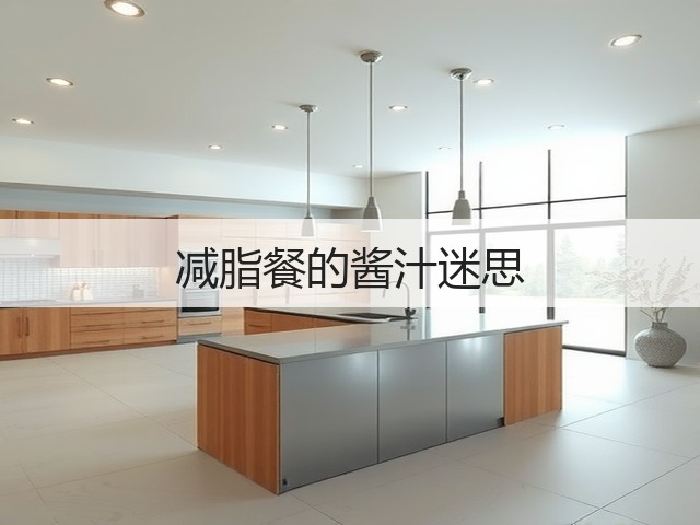 减脂餐的酱汁迷思(图1) 减脂餐的酱汁迷思(图1)