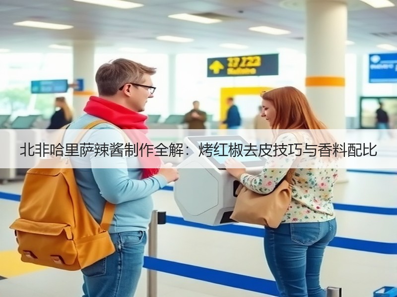 北非哈里萨辣酱制作全解：烤红椒去皮技巧与香料配比