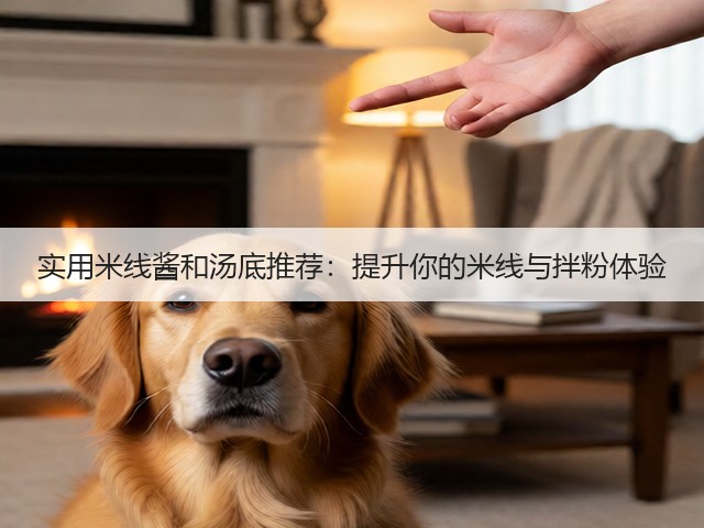 实用米线酱和汤底推荐:提升你的米线与拌粉体验(图3) 实用米线酱和汤底推荐:提升你的米线与拌粉体验(图3)