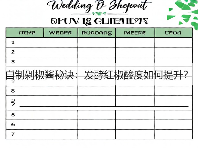 自制剁椒酱秘诀:发酵红椒酸度如何提升?(图3) 自制剁椒酱秘诀:发酵红椒酸度如何提升?(图3)