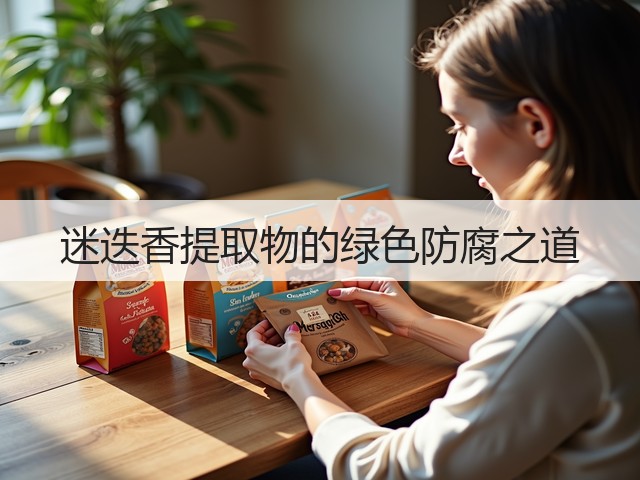 迷迭香提取物的绿色防腐之道(图1) 迷迭香提取物的绿色防腐之道(图1)