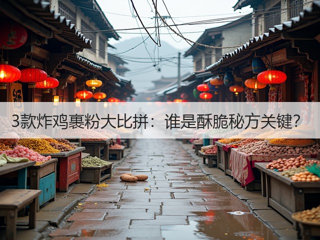3款炸鸡裹粉大比拼:谁是酥脆秘方关键?(图2) 3款炸鸡裹粉大比拼:谁是酥脆秘方关键?(图2)