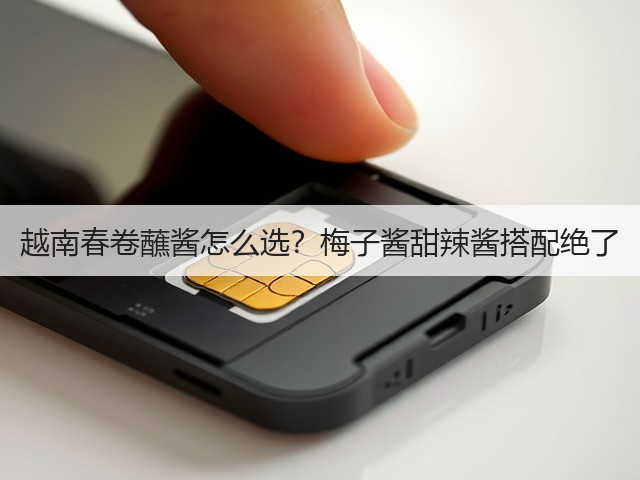 越南春卷蘸酱怎么选?梅子酱甜辣酱搭配绝了(图1) 越南春卷蘸酱怎么选?梅子酱甜辣酱搭配绝了(图1)