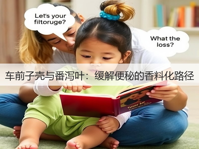车前子壳与番泻叶：缓解便秘的香料化路径