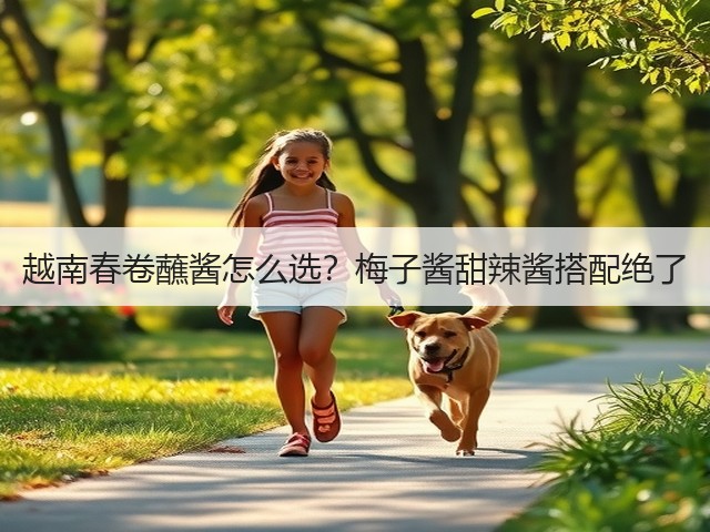 越南春卷蘸酱怎么选?梅子酱甜辣酱搭配绝了(图3) 越南春卷蘸酱怎么选?梅子酱甜辣酱搭配绝了(图3)