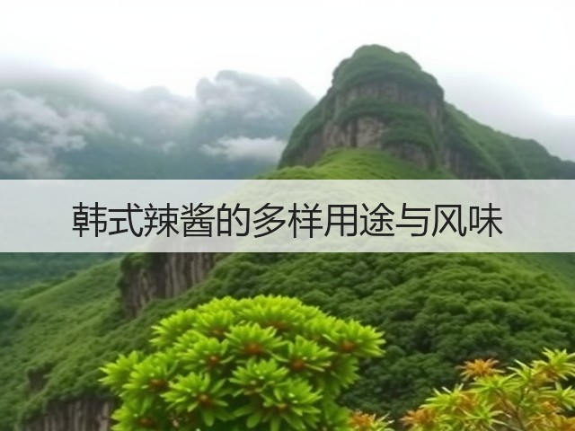 韩式辣酱的多样用途与风味(图2) 韩式辣酱的多样用途与风味(图2)