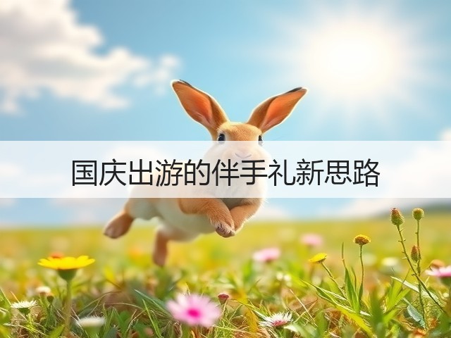 国庆出游的伴手礼新思路(图1) 国庆出游的伴手礼新思路(图1)