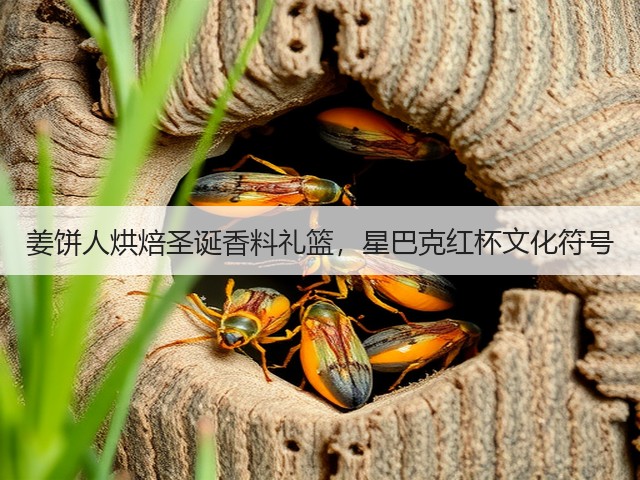 姜饼人烘焙圣诞香料礼篮,星巴克红杯文化符号(图3) 姜饼人烘焙圣诞香料礼篮,星巴克红杯文化符号(图3)