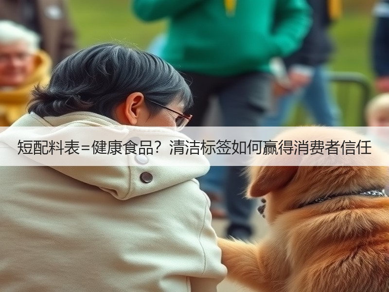 短配料表=健康食品？清洁标签如何赢得消费者信任