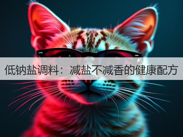 低钠盐调料:减盐不减香的健康配方(图1) 低钠盐调料:减盐不减香的健康配方(图1)