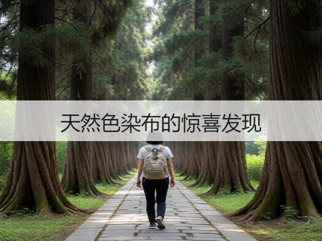 天然色染布的惊喜发现(图2) 天然色染布的惊喜发现(图2)