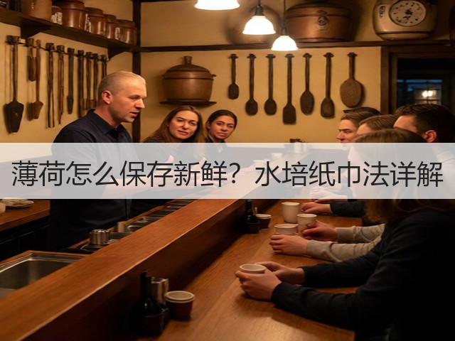 薄荷怎么保存新鲜?水培纸巾法详解(图1) 薄荷怎么保存新鲜?水培纸巾法详解(图1)