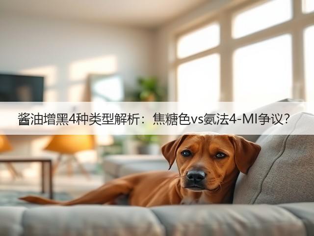 酱油增黑4种类型解析:焦糖色vs氨法4-MI争议?(图3) 酱油增黑4种类型解析:焦糖色vs氨法4-MI争议?(图3)